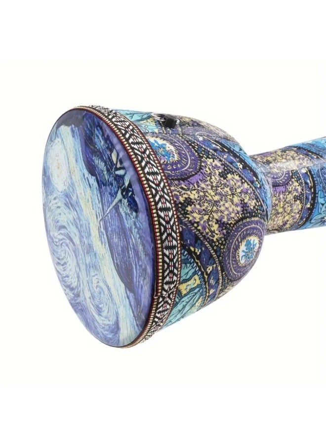 ميغاريا طبلة يد جيمبي الأفريقية - طبلة إيقاعية احترافية مقاس 8 بوصة للبالغين - Image 2